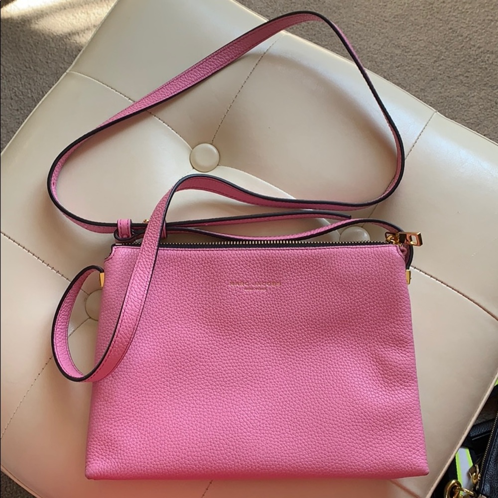 Authentic Marc Jacobs pink crossbody